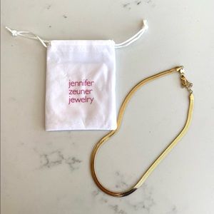 Jennifer Zeuner Gold Allie Necklace